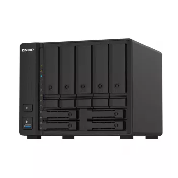QNAP TS-932PX NAS Tornis Annapurna Labs Alpine AL-324 4 GB DDR4 0 TB QNAP Turbo System Melns