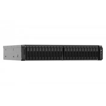QNAP TS-h2490FU NAS Rack (2U) EPYC 7302P 256 GB DDR4 0 TB QuTS hero Melns, Pelēks