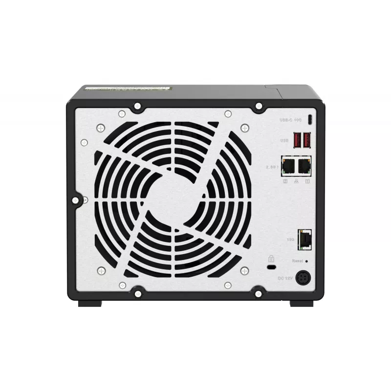 QNAP TS-H973AX NAS tornis Ryzen Embedded V1500B 8 GB DDR4 0 TB QuTS hero Melns