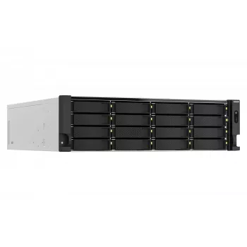 QNAP TS-H2287XU-RP NAS Rack (3U) Intel Xeon E E-2378 64 GB DDR4 0 TB QuTS hero Melns, Balts