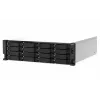 QNAP TS-h2287XU-RP NAS Rack (3U) Intel Xeon E E-2336 32 GB DDR4 0 TB QuTS hero Melns, Balts