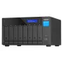 QNAP TVS-h874X NAS Tornis Intel® Core™ i9 64 GB DDR4 0 TB QuTS hero Melns