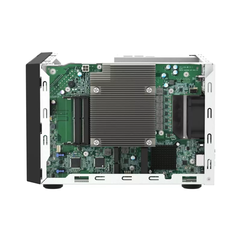 QNAP TVS-h874X NAS Tornis Intel® Core™ i9 64 GB DDR4 0 TB QuTS hero Melns