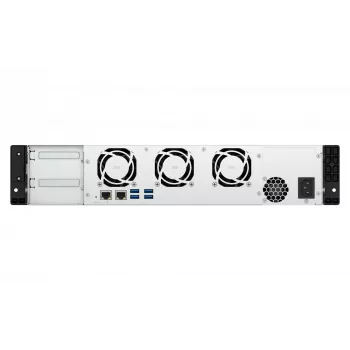 QNAP TS-855EU-8G NAS/storage server Rack (2U) Intel Atom® C5125 8 GB DDR4 0 TB QuTS hero Melns