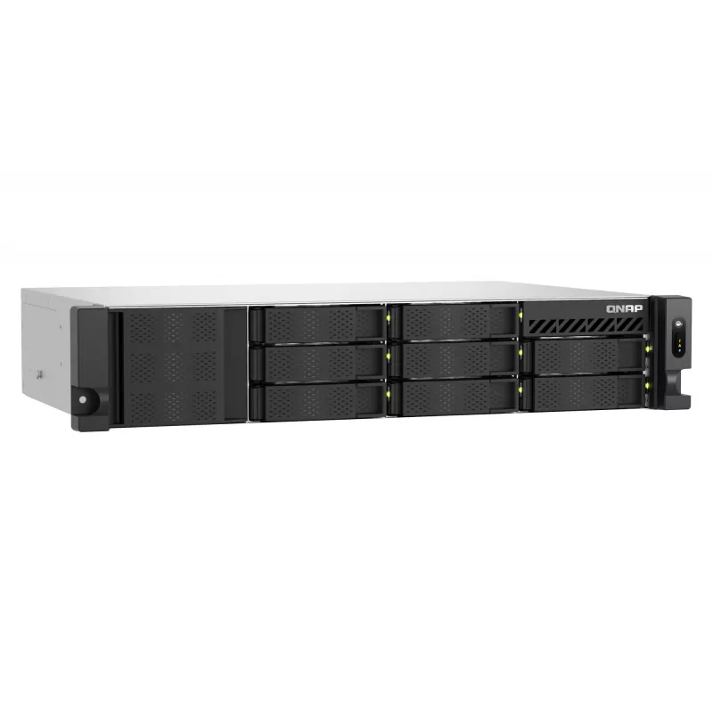 QNAP TS-855EU-8G NAS/storage server Rack (2U) Intel Atom® C5125 8 GB DDR4 0 TB QuTS hero Melns
