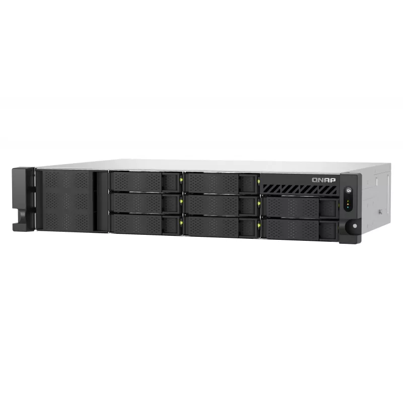 QNAP TS-855EU-8G NAS/storage server Rack (2U) Intel Atom® C5125 8 GB DDR4 0 TB QuTS hero Melns