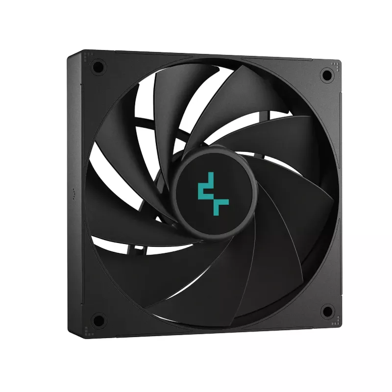 Gaisa dzesētājs DeepCool ASSASSIN IV VC VISION — divu ventilatoru 120/140 mm, 300 W TDP, 7 siltuma caurules, saderīgs ar LGA115x/LGA1200/LGA1700/LGA20xx, melns