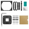 Gaisa dzesētājs DeepCool ASSASSIN IV VC VISION — divu ventilatoru 120/140 mm, 300 W TDP, 7 siltuma caurules, saderīgs ar LGA115x/LGA1200/LGA1700/LGA20xx, melns