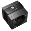Gaisa dzesētājs DeepCool ASSASSIN IV VC VISION — divu ventilatoru 120/140 mm, 300 W TDP, 7 siltuma caurules, saderīgs ar LGA115x/LGA1200/LGA1700/LGA20xx, melns