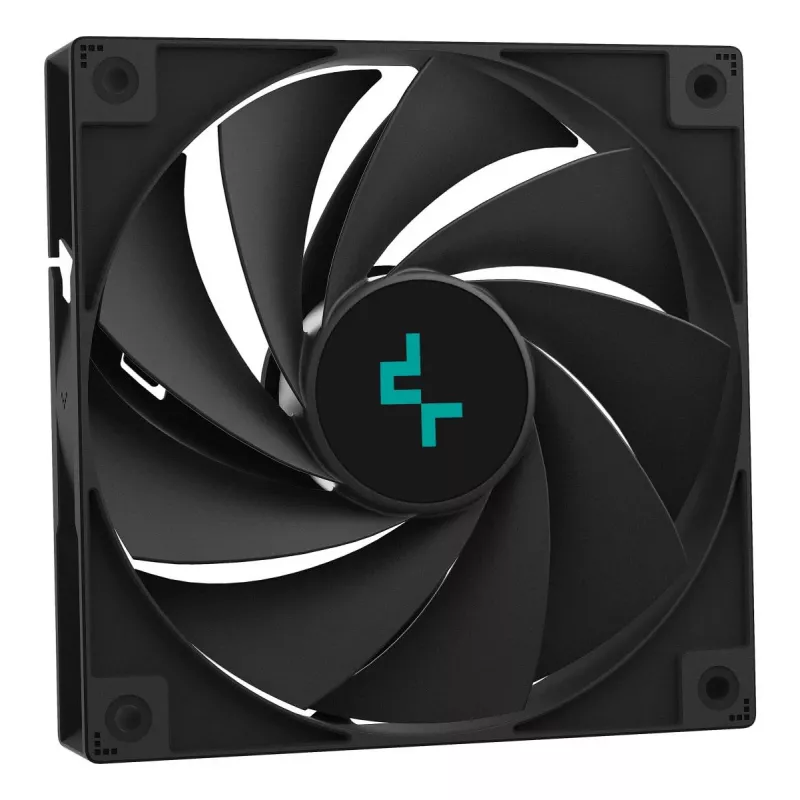 Gaisa dzesētājs DeepCool ASSASSIN IV 14 cm melns — 2.44 mmH2O maks. gaisa spiediens, 14 cm FDB ventilators, 1700 RPM, 79.1 cfm, 7 siltuma caurules