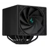Gaisa dzesētājs DeepCool ASSASSIN IV 14 cm melns — 2.44 mmH2O maks. gaisa spiediens, 14 cm FDB ventilators, 1700 RPM, 79.1 cfm, 7 siltuma caurules