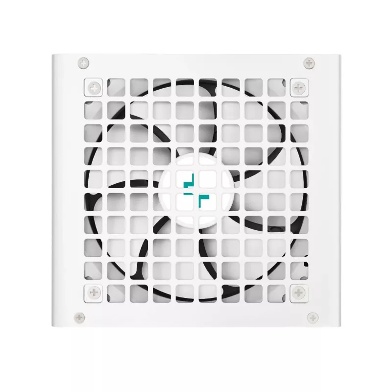 Barošanas bloks DeepCool PL750D WH — 750 W, ATX 20+4 pin, 80 PLUS Bronze, 120 mm ventilators, balts