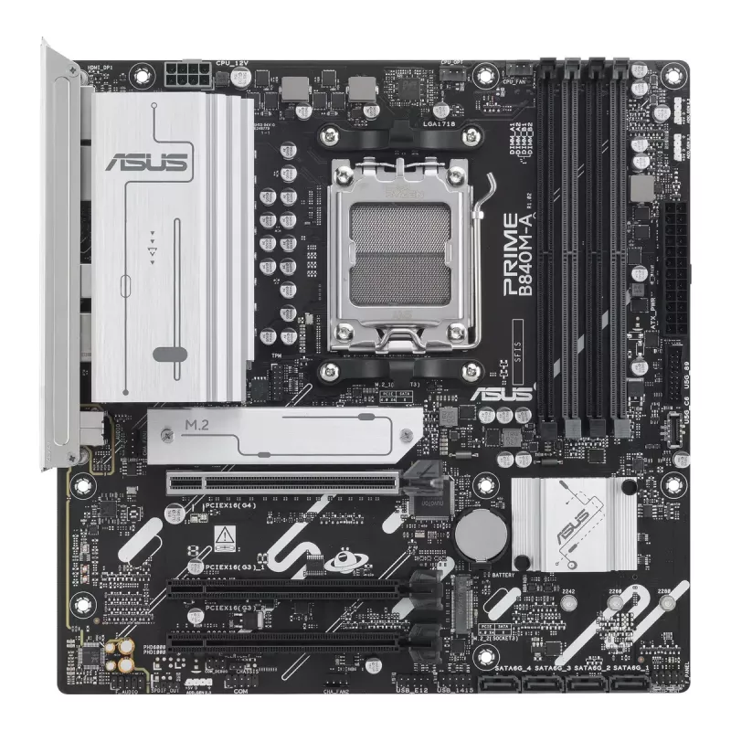 Mātesplate ASUS PRIME B840M-A-CSM AMD B840 Socket AM5 micro ATX