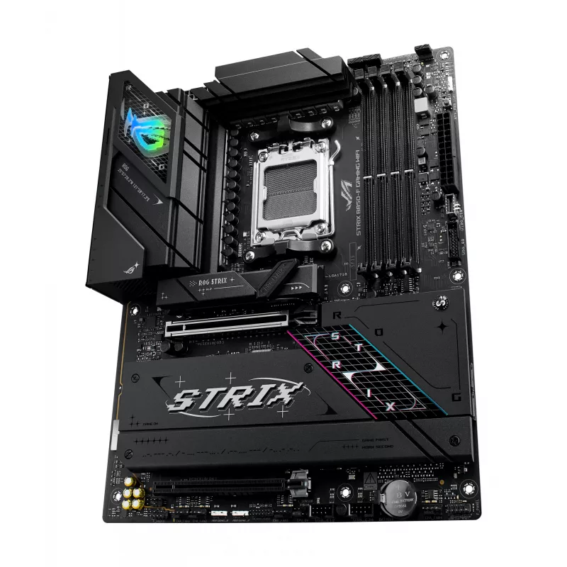 Mātesplate ASUS ROG STRIX B850-F GAMING WIFI — AMD B850, ligzda AM5, ATX, DDR5, 4×M.2, Wi‑Fi 7, 2,5Gb LAN