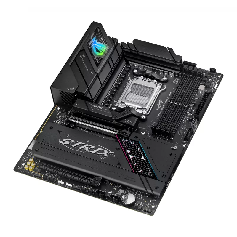 Mātesplate ASUS ROG STRIX B850-F GAMING WIFI — AMD B850, ligzda AM5, ATX, DDR5, 4×M.2, Wi‑Fi 7, 2,5Gb LAN