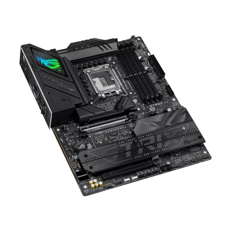 Mātesplate ASUS ROG STRIX B860-F GAMING WIFI — Intel B860, LGA 1851, ATX, DDR5, 4x DIMM, Wi‑Fi 7, 2.5Gb LAN, 4x M.2