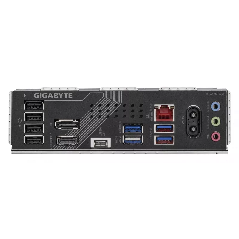 GIGABYTE B860M GAMING X WIFI6E mātesplate - Intel Core Ultra sērijas CPU, 8+1+2+2 fāžu VRM, līdz 9200MHz DDR5, 1xPCIe 5.0 + 1xPCIe 4.0 M.2, 2.5GbE LAN, WIFI 6E, USB 4