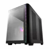 FSP M580-BA Case Midi Tower mITX, mATX Melns ARGB, Midi Tower, PC, Melns, ATX, micro ATX, Mini-ITX, Glass, SPCC, Gaming