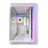FSP M580-WA korpuss Midi Tornis mITX, mATX balts ARGB