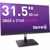TERRA 3030234 datora monitors 80 cm (31,5 collas) 3840 x 2160 pikseļi 4K Ultra HD LCD Melns
