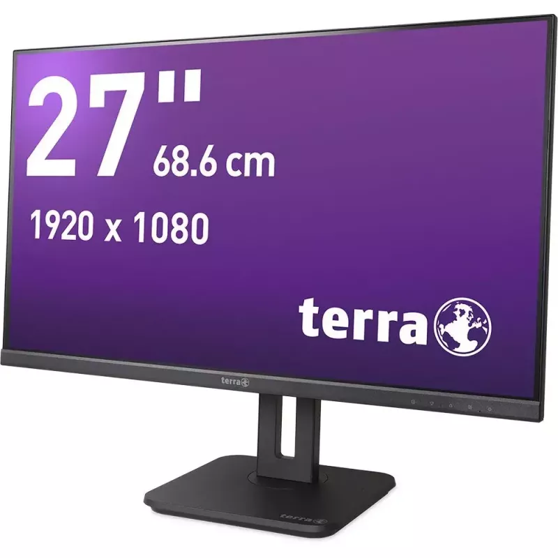 TERRA 3030239 datora monitors 68,6 cm (27 collas) 1920 x 1080 pikseļi Full HD LCD melns