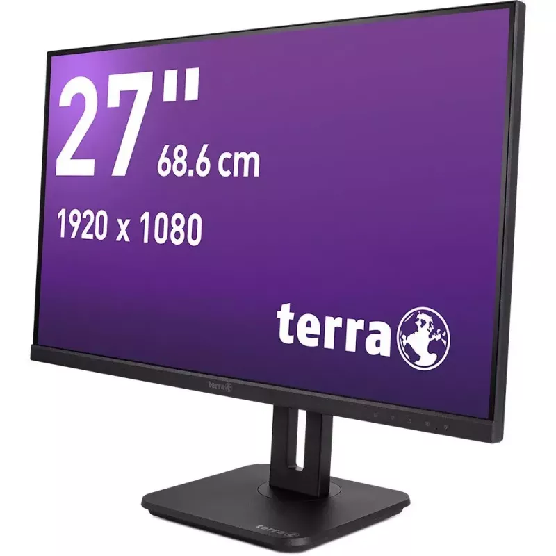 TERRA 3030239 datora monitors 68,6 cm (27 collas) 1920 x 1080 pikseļi Full HD LCD melns