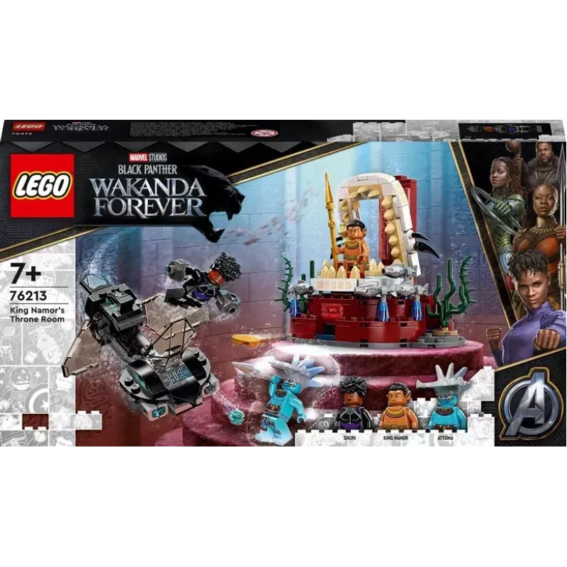 LEGO Super Heroes komplekts Karaļa Namora troņa zāle 76213 — būvkomplekts, modelis 6378887