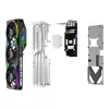 PNY GeForce RTX 5080 16 GB ARGB pārspīlēta, trīs ventilatori - 16 GB GDDR7 - DisplayPort 2.1b / HDMI 2.1b