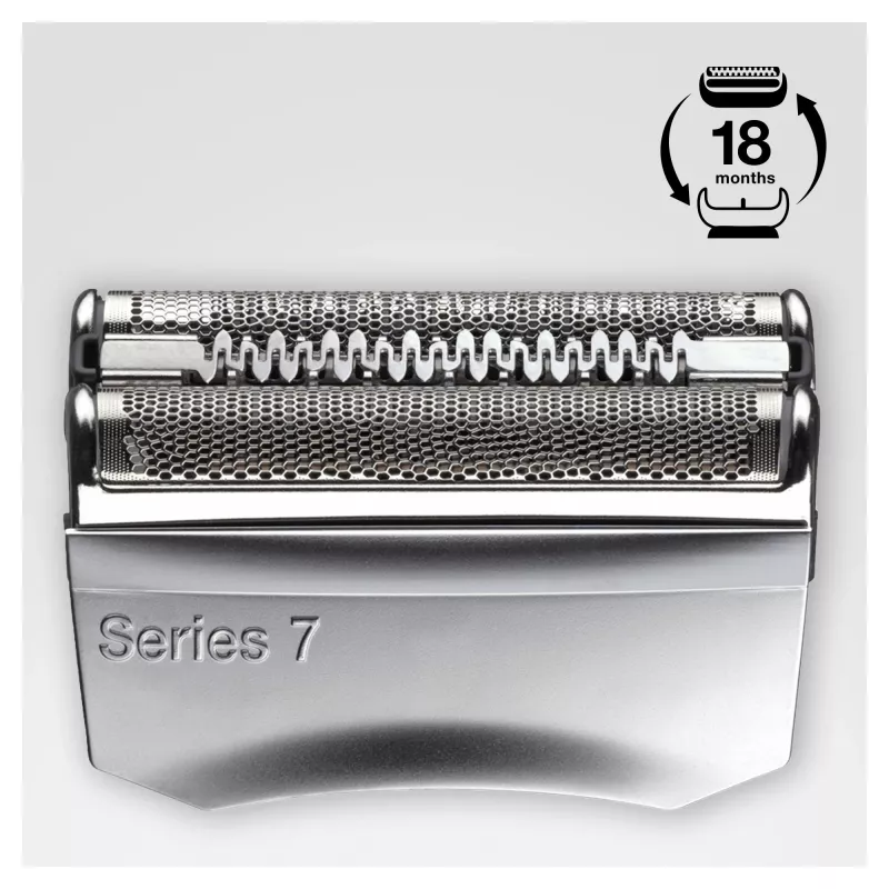 Braun Series 7 70S elektriskā skuvekļa galviņu nomaiņas kasete – sudraba