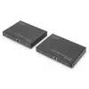 DIGITUS HDMI 2.0 HDMI KVM paplašinātāja komplekts - 70m USB 1.1, pieskāriena paneļa atbalsts