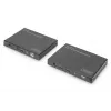 DIGITUS HDMI 2.0 HDMI KVM paplašinātāja komplekts - 70m USB 1.1, pieskāriena paneļa atbalsts