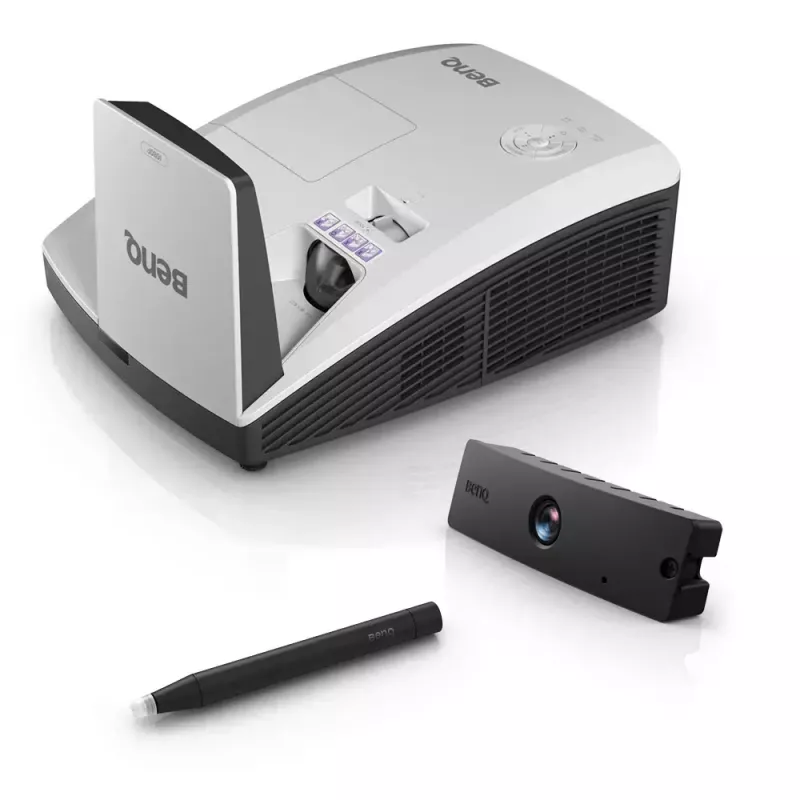 BenQ MH856UST+ ultraīsa fokusa projektors 3500 ANSI lūmenu DLP 1080p (1920x1080) 3D melns, balts