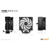 be quiet! Pure Rock 3 LX Procesora gaisa dzesētājs 12 cm Melns 1 gab.