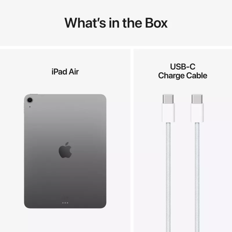 APPLE iPad Air (2025) - M3 - 11in - 7. paaudze - Wi-Fi - 256GB - Kosmosa pelēks
