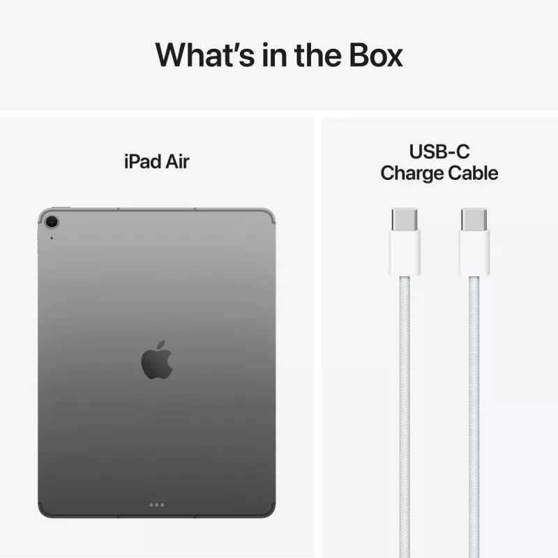 APPLE iPad Air (2025) - M3 - 13in - 7. paaudze - Wi-Fi + Cellular - 256GB - Kosmosa pelēks