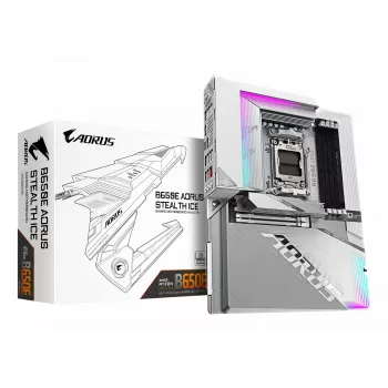 Mātesplate GIGABYTE B650E AORUS STEALTH ICE, AMD B650E, Socket AM5, ATX