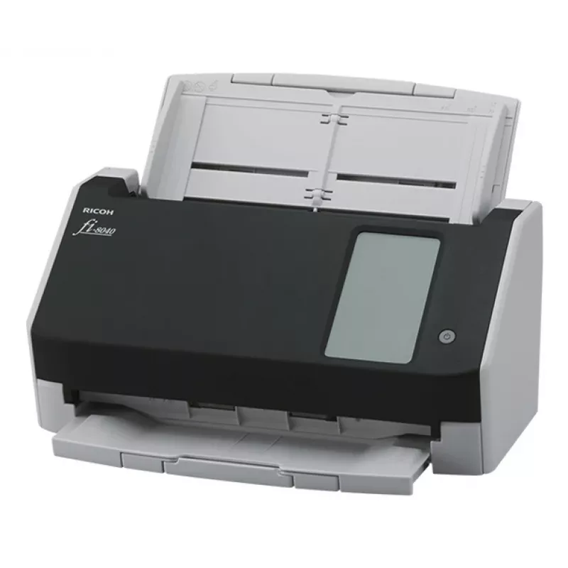 Ricoh fi-8040 ADF + manuālās padeves skeneris 600 x 600 DPI A4 Melns, Pelēks