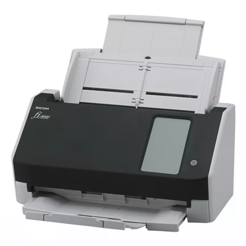 Ricoh fi-8040 ADF + manuālās padeves skeneris 600 x 600 DPI A4 Melns, Pelēks