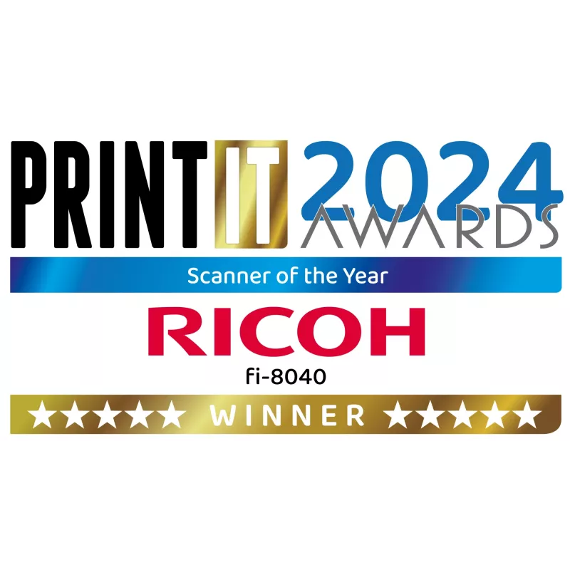 Ricoh fi-8040 ADF + manuālās padeves skeneris 600 x 600 DPI A4 Melns, Pelēks