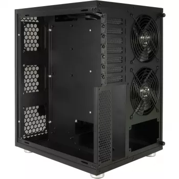 HDD korpusa Inter-Tech NAS-8 2,5/3,5 collu melns