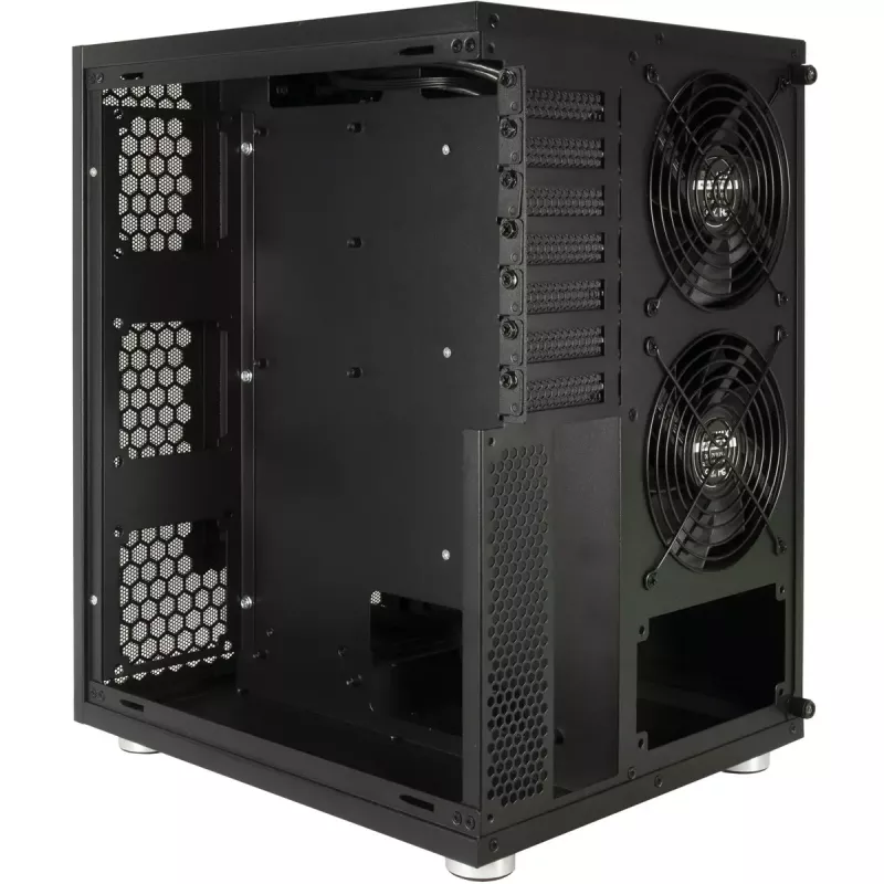 HDD korpusa Inter-Tech NAS-8 2,5/3,5 collu melns