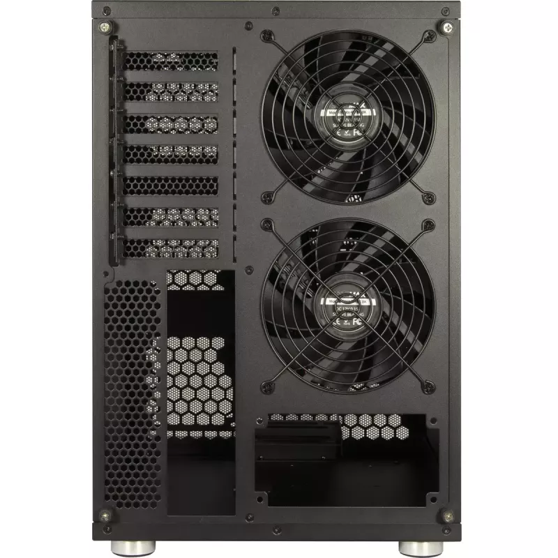 HDD korpusa Inter-Tech NAS-8 2,5/3,5 collu melns