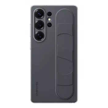 Samsung EF-GS938CBEGWW Standing Grip vāciņš, paredzēts Galaxy S25 Ultra, silikona, melns