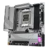 Mātesplate GIGABYTE B650M AORUS ELITE AX ICE — AMD Ryzen 9000 sērijas CPU, 12+2+2 fāžu VRM, līdz 8000MHz DDR5 (OC), 1xPCIe 5.0 + 1xPCIe 4.0 M.2, 2.5GbE LAN, WIFI 6E, USB 3.2 Gen 2x2