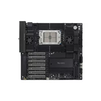 Mātesplate ASUS PRO WS WRX90E-SAGE SE, AMD WRX90 mikroshēmojums, Socket sTR5, EEB, 8x DDR5 DIMM, 7x PCIe x16 GEN5, 4x M.2, 2x USB4 GEN3X2