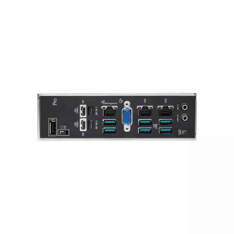 Mātesplate ASUS PRO WS WRX90E-SAGE SE, AMD WRX90 mikroshēmojums, Socket sTR5, EEB, 8x DDR5 DIMM, 7x PCIe x16 GEN5, 4x M.2, 2x USB4 GEN3X2