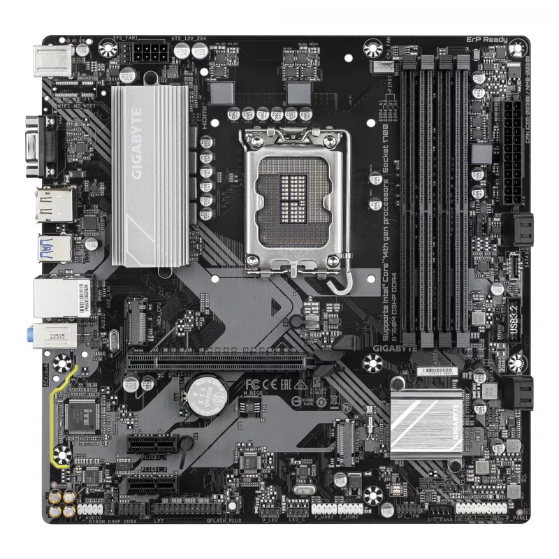 Mātesplate GIGABYTE B760M D3HP DDR4, Intel LGA 1700, Micro ATX