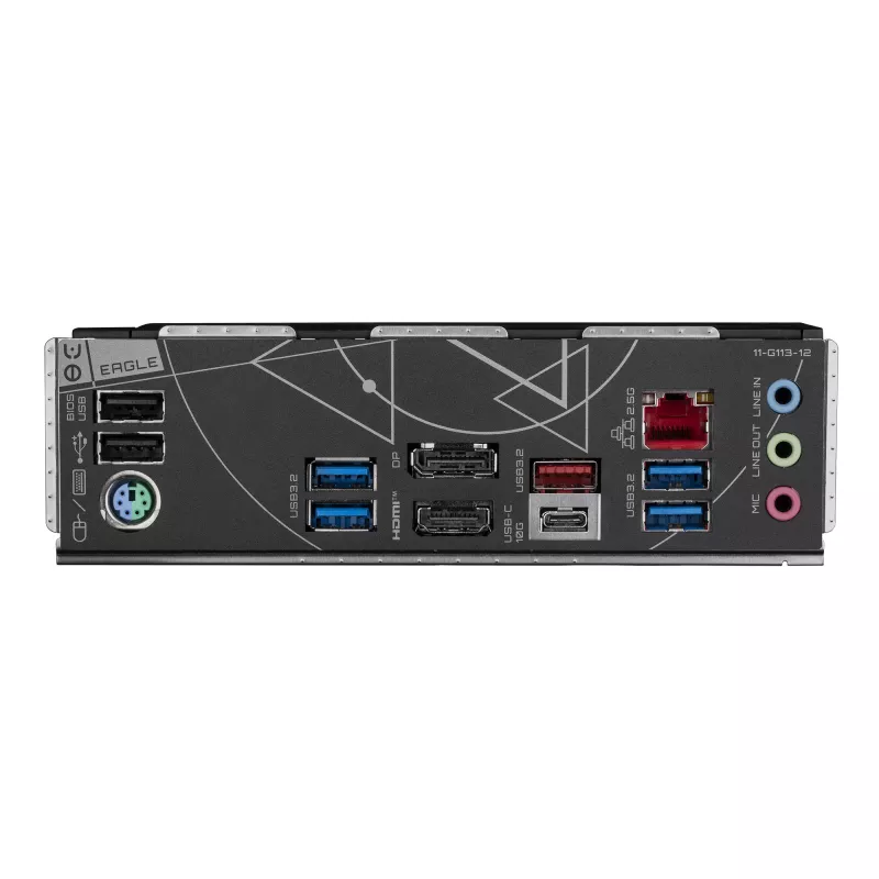 GIGABYTE Z790 EAGLE mātesplate - atbalsta 14. paaudzes Intel Core CPU, 12+1+1 fāžu VRM, līdz 7600MHz DDR5 (OC), 3xPCIe 4.0 M.2, 2,5GbE LAN, USB 3.2 Gen 2
