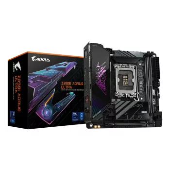 Mātesplate GIGABYTE Z890I AORUS ULTRA, Intel mikroshēmojums, LGA 1851, mini ITX