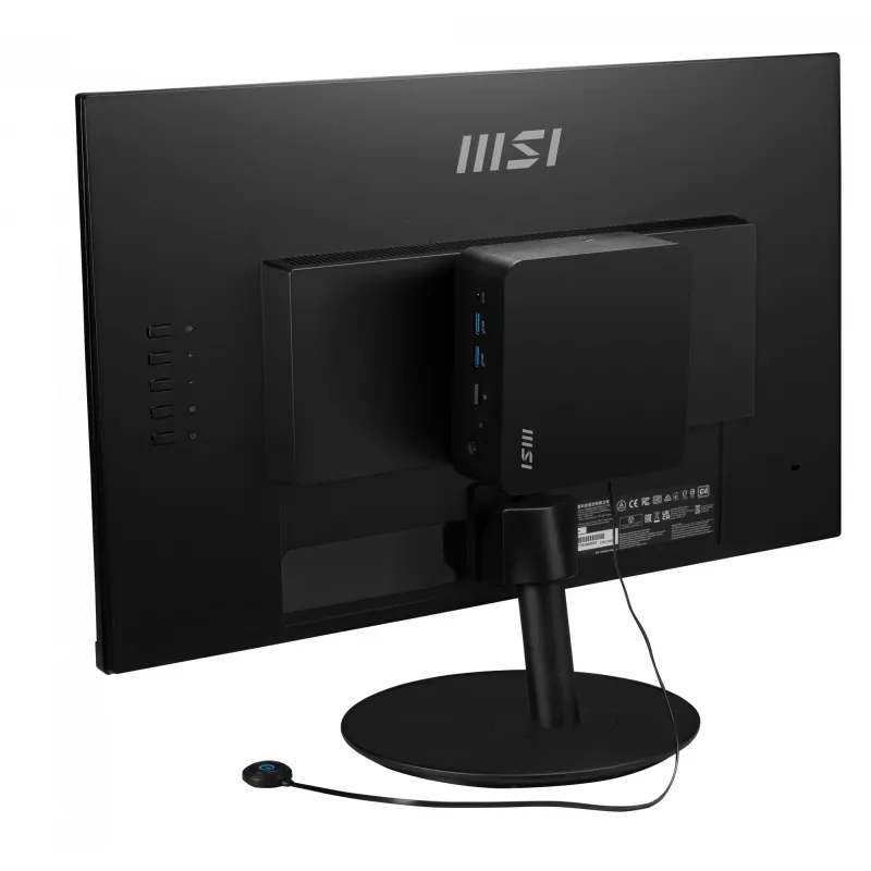 MSI Cubi NUC 1MG-007BDE 0,84 l PC melns 150U Intel SoC